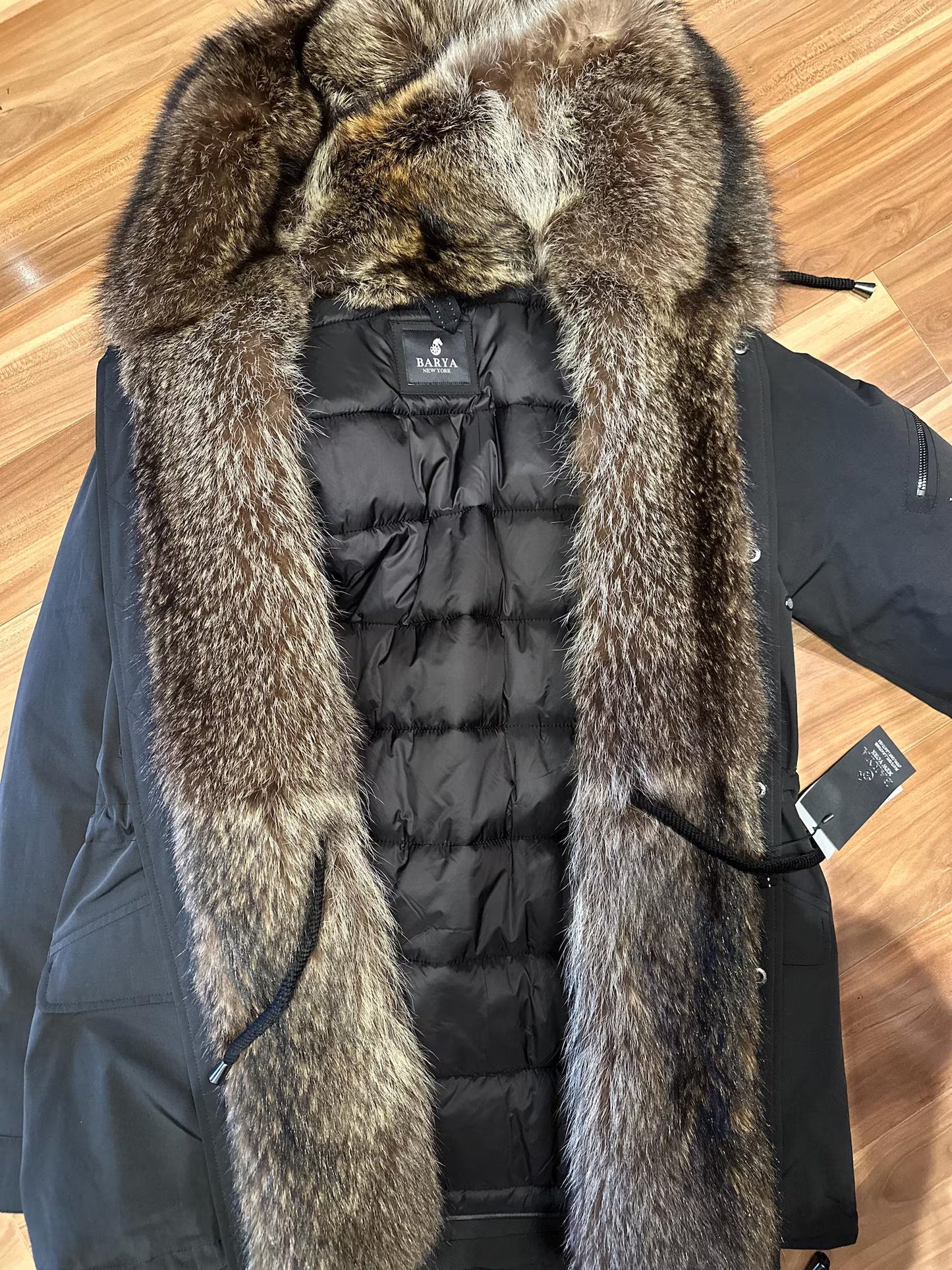 Tony Men's Parka With Raccoon Fur