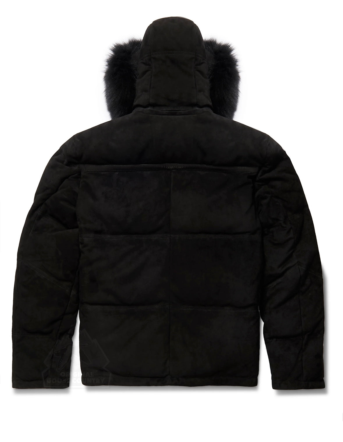 Original Goose Country Men's Goose Down Leather Jacket
