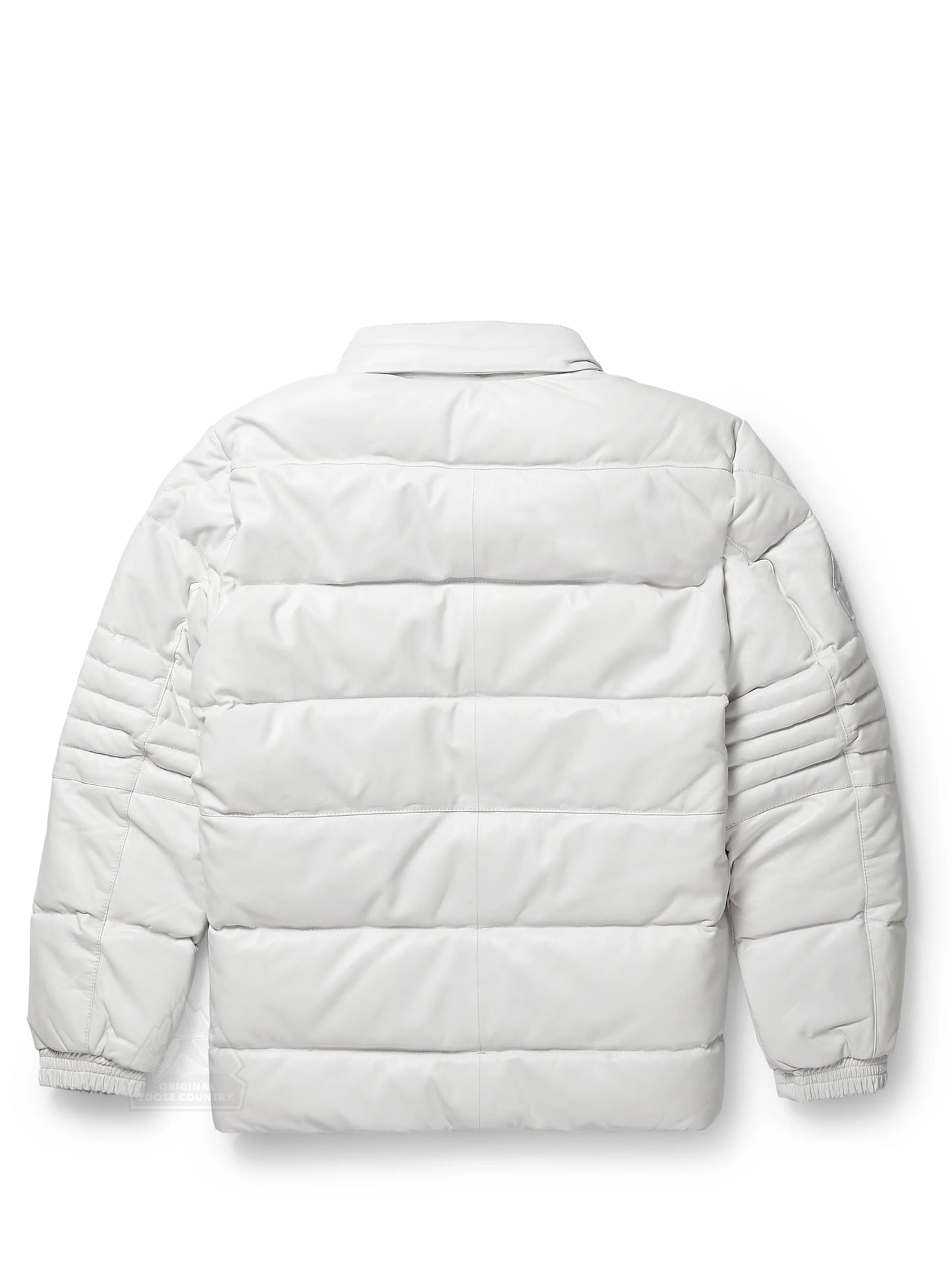 Original Goose Country Men's Goose Down Leather Jacket