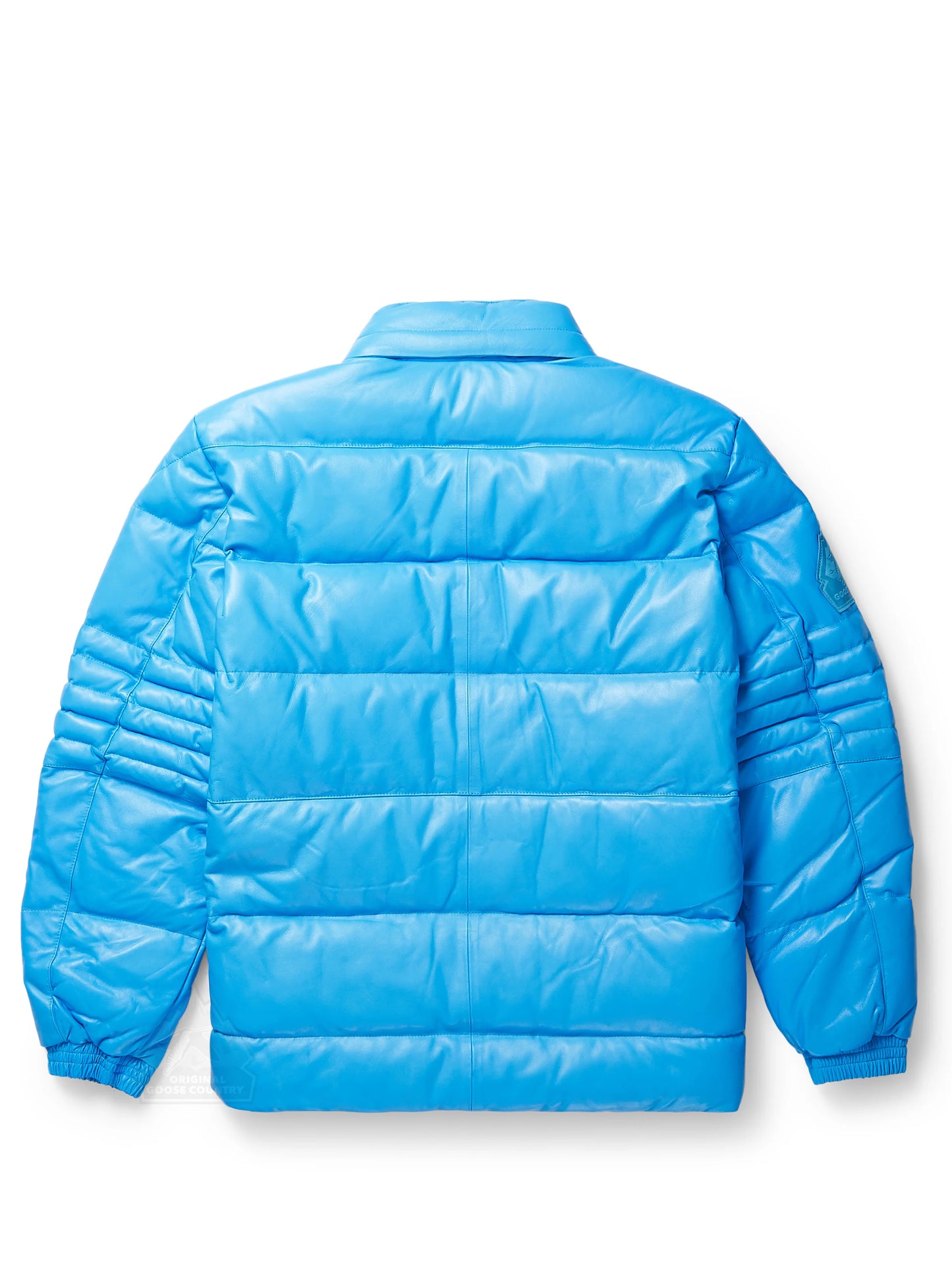 Original Goose Country Men's Goose Down Leather Jacket