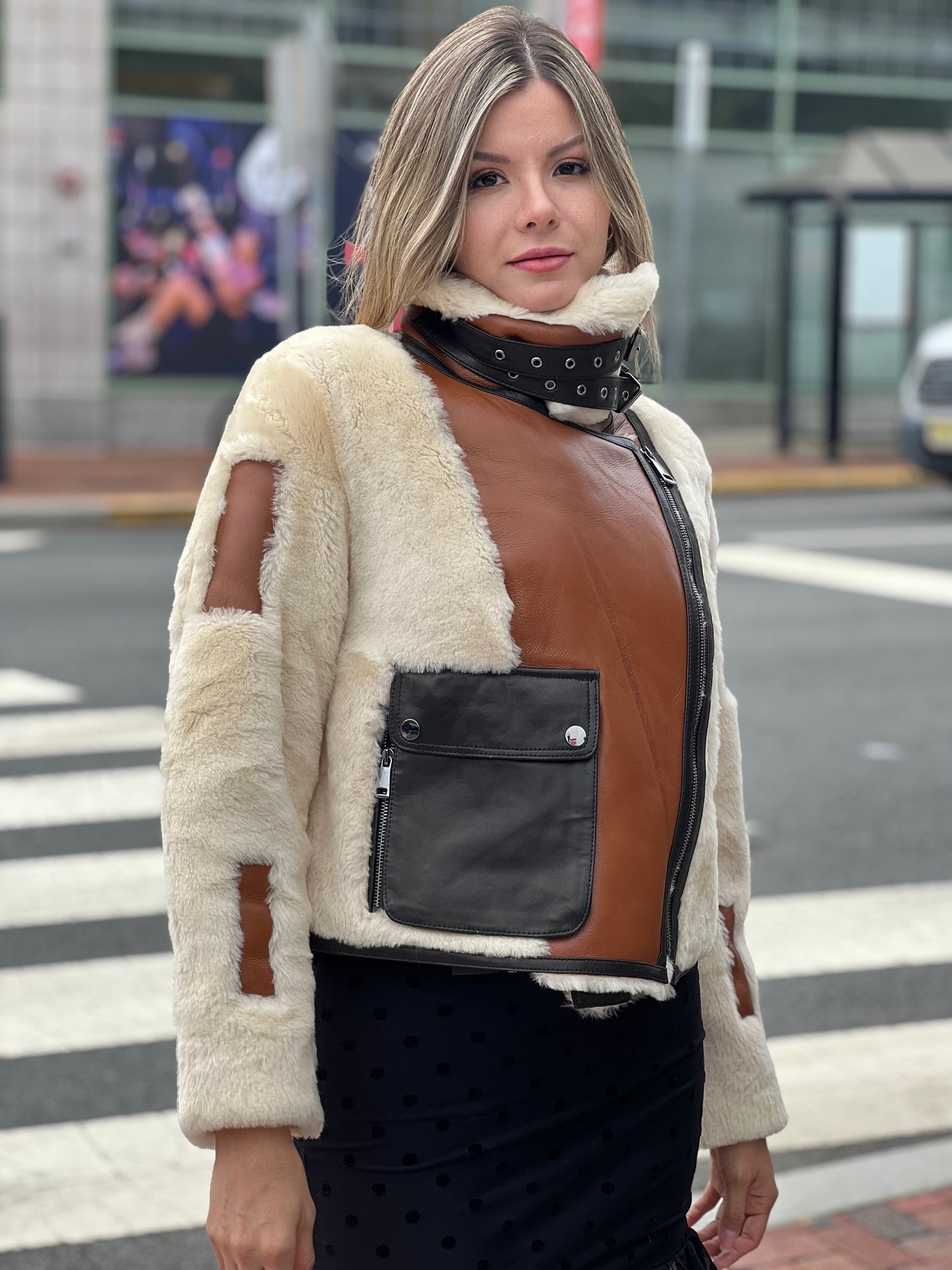 Tate - Sheepskin Shearling Coat