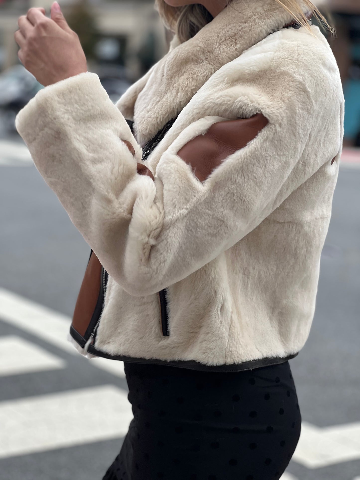 Tate - Sheepskin Shearling Coat