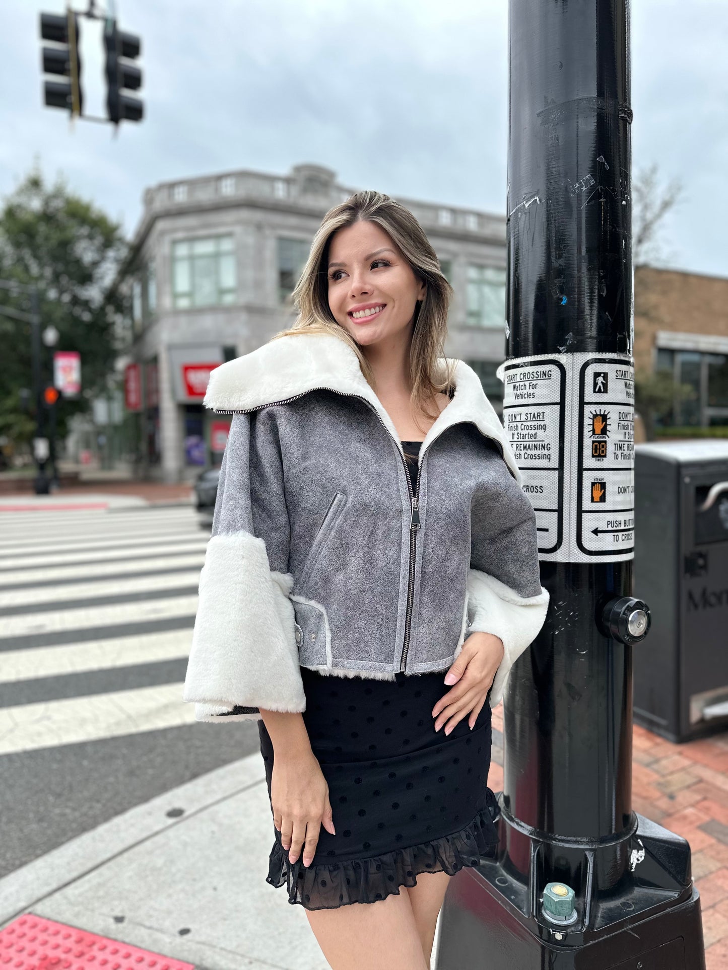 Nicole - Sheepskin Shearling Coat