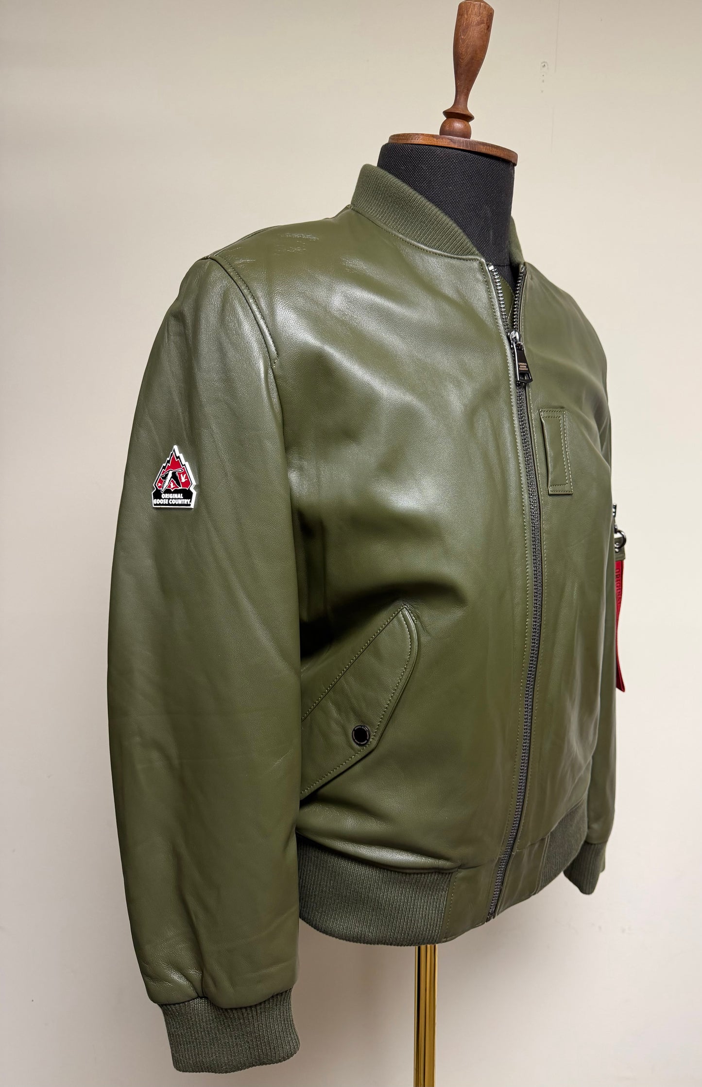 Original Goose Country Men's Leather Jacket