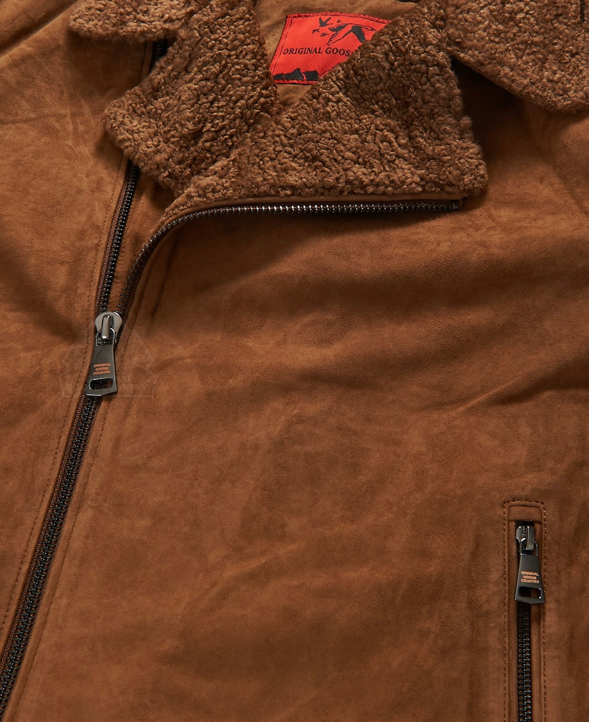 Original Goose Country Men's Sheepskin Shearling Jacket