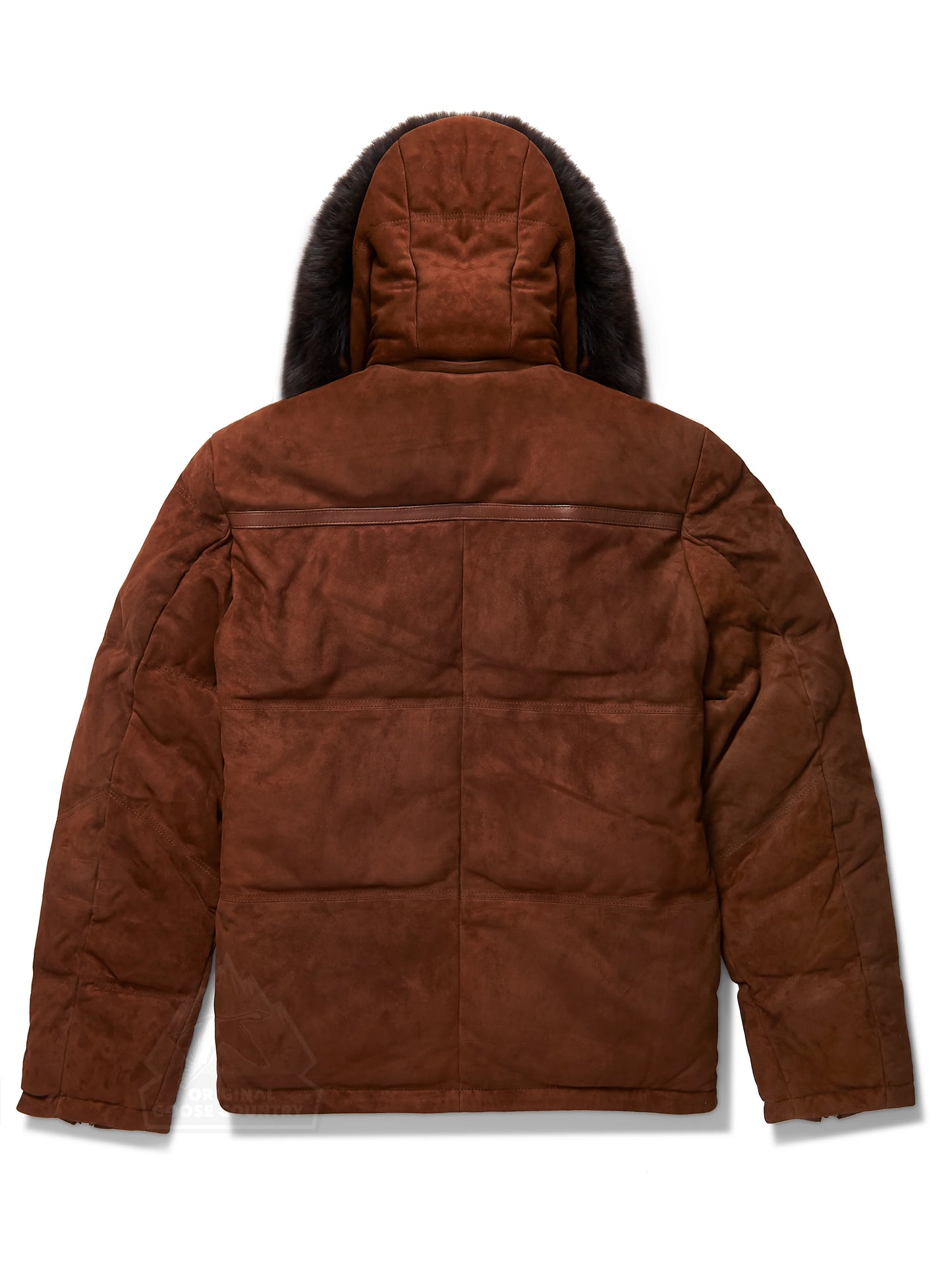 Original Goose Country Men's Goose Down Leather Jacket