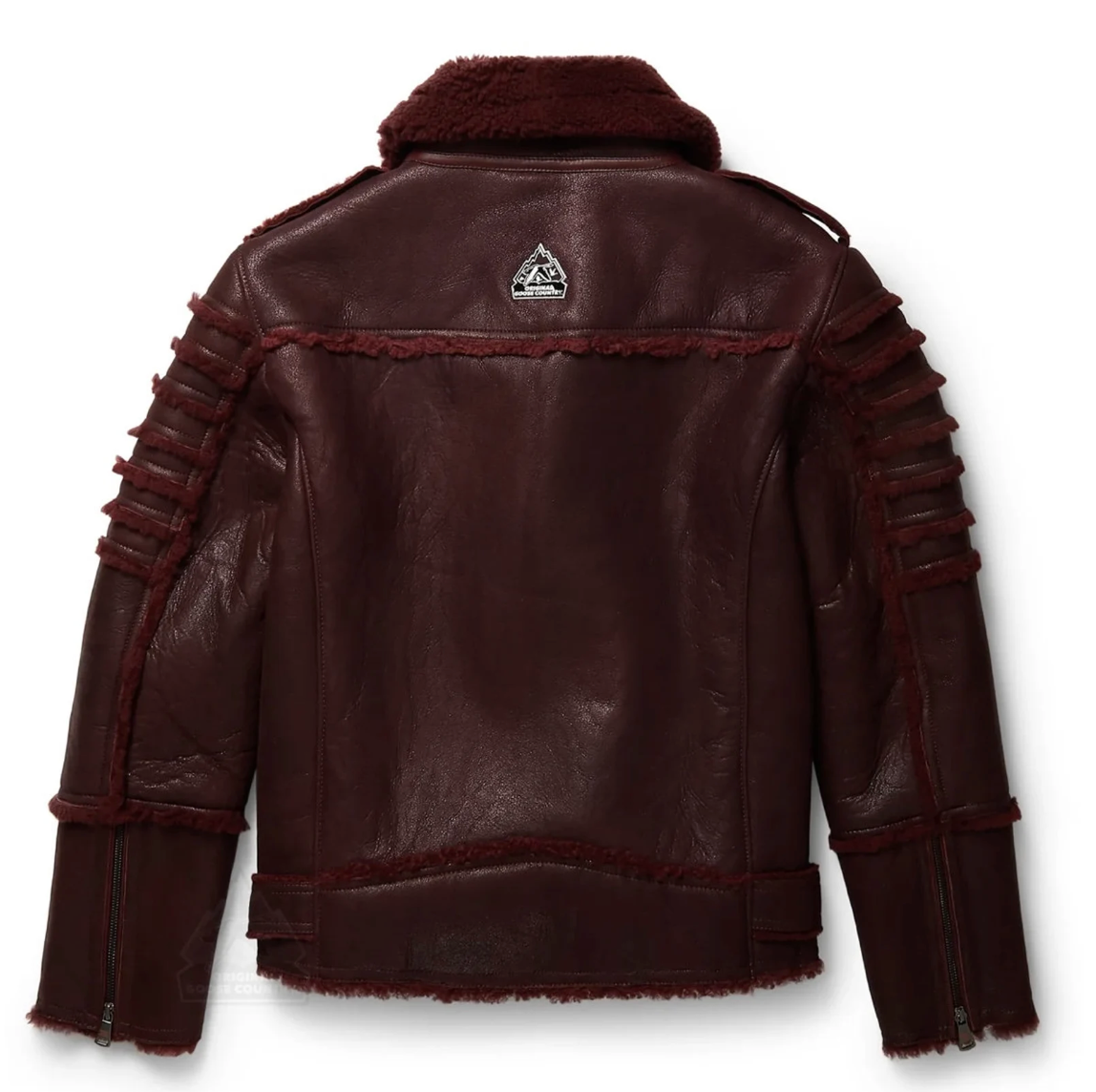 Original Goose Country Men's Sheepskin Shearling Jacket