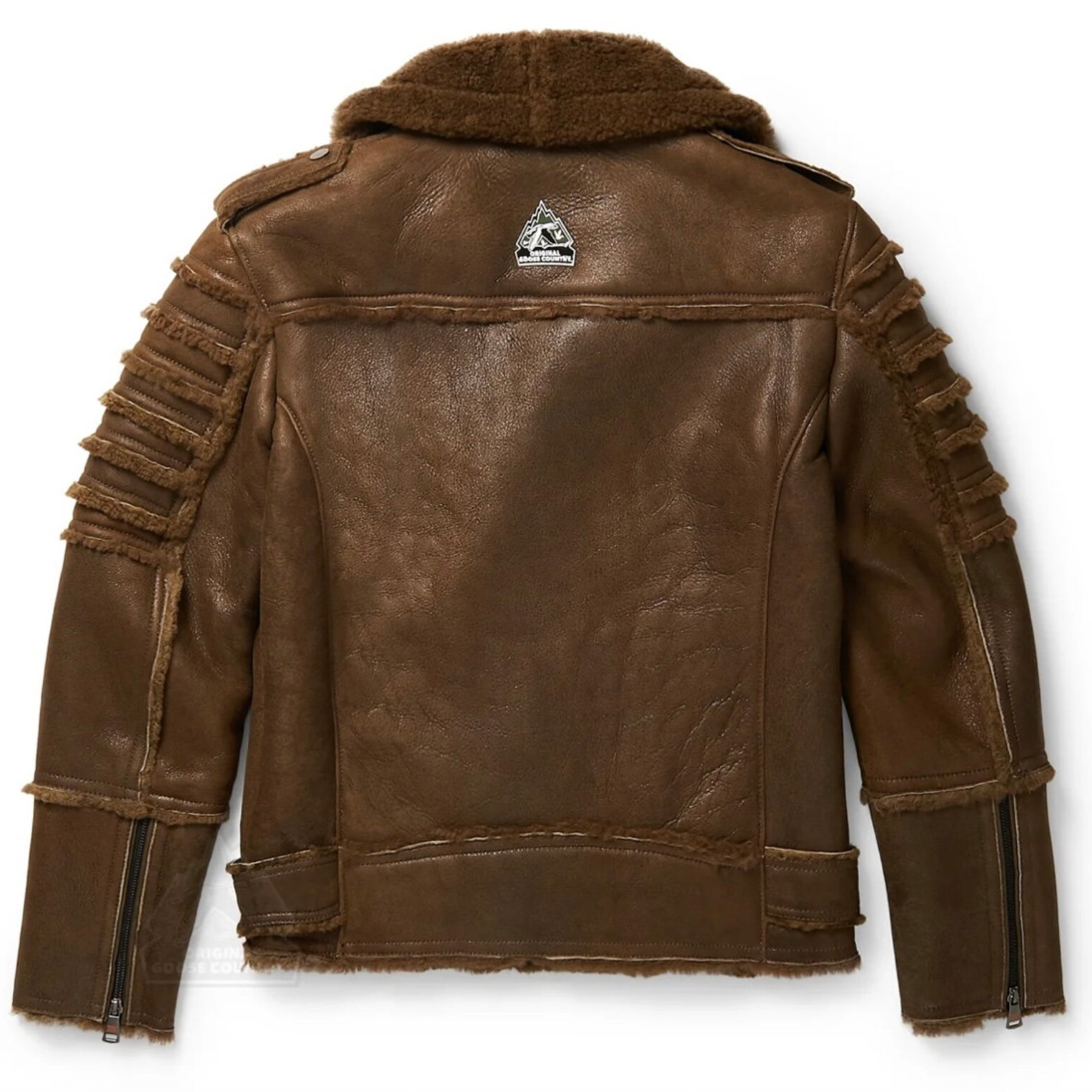 Original Goose Country Men's Sheepskin Shearling Jacket