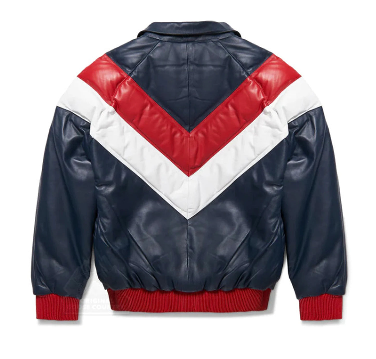 Original Goose Country Men's Goose Down Leather Jacket