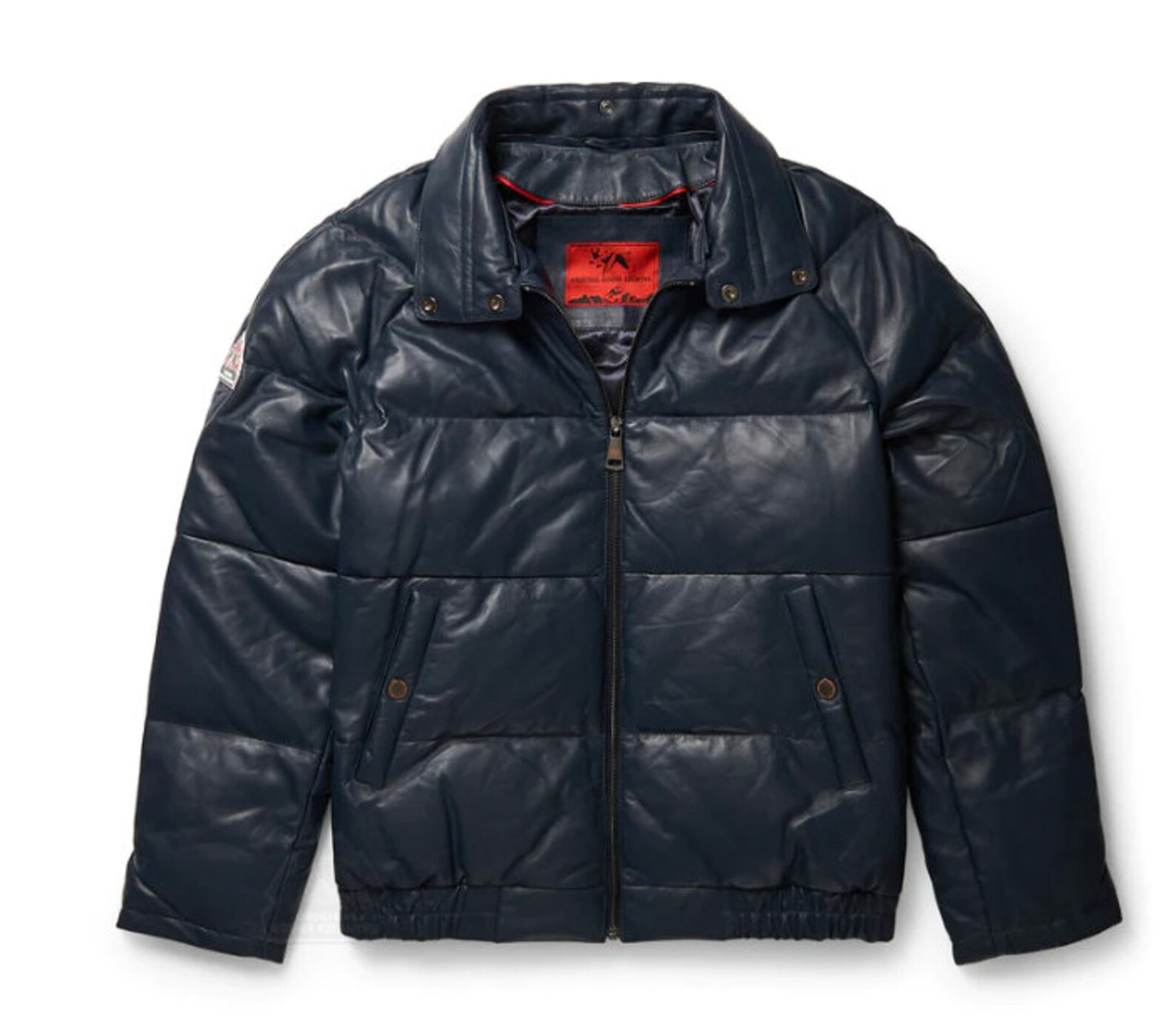 Original Goose Country Men's Goose Down Leather Jacket