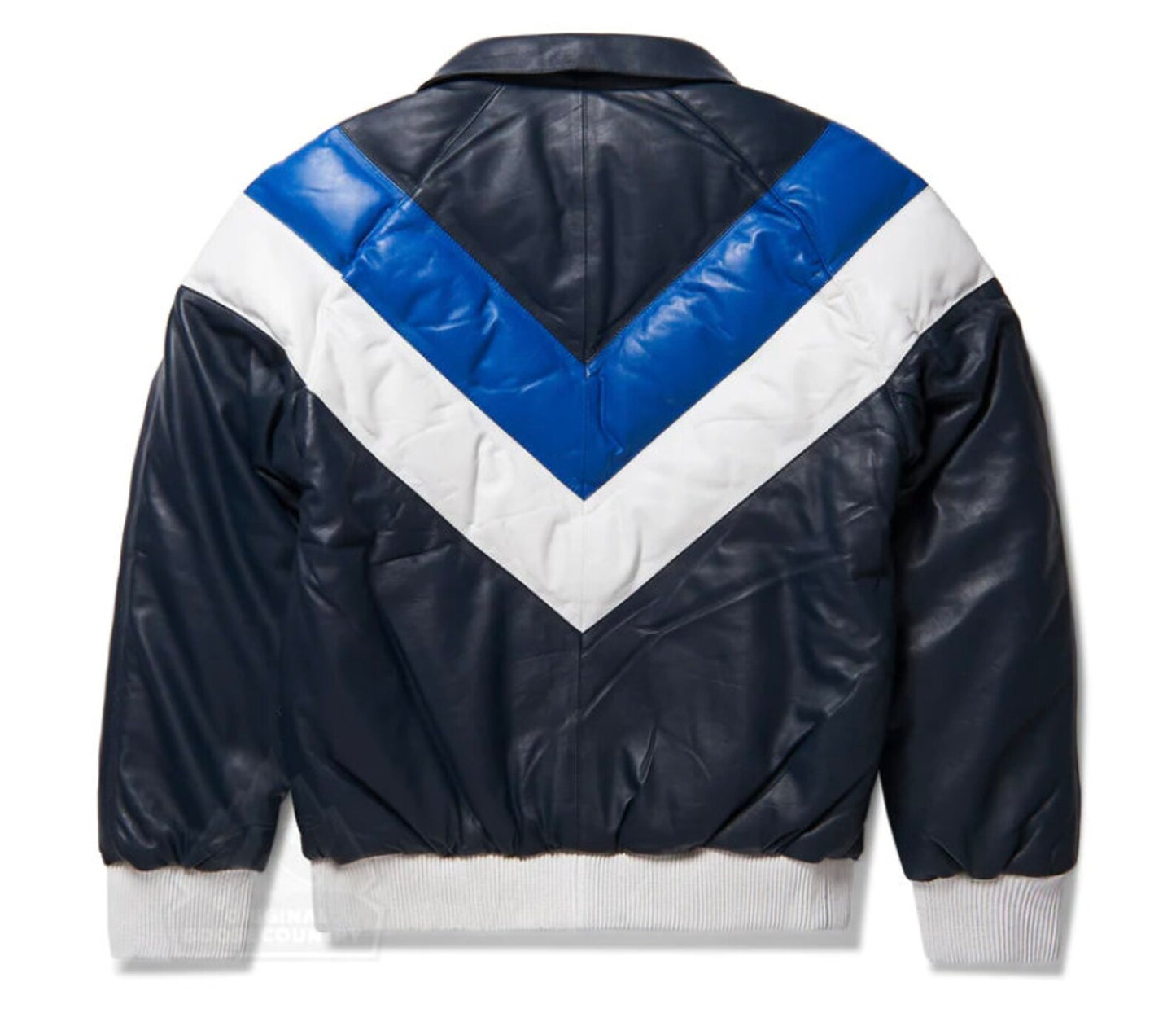 Original Goose Country Men's Goose Down Leather Jacket