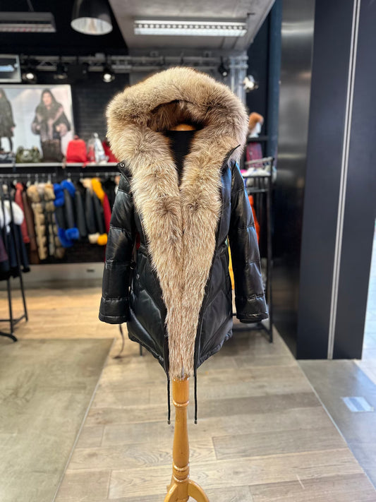 Original Goose Country Women's Down Parka With Fox Fur
