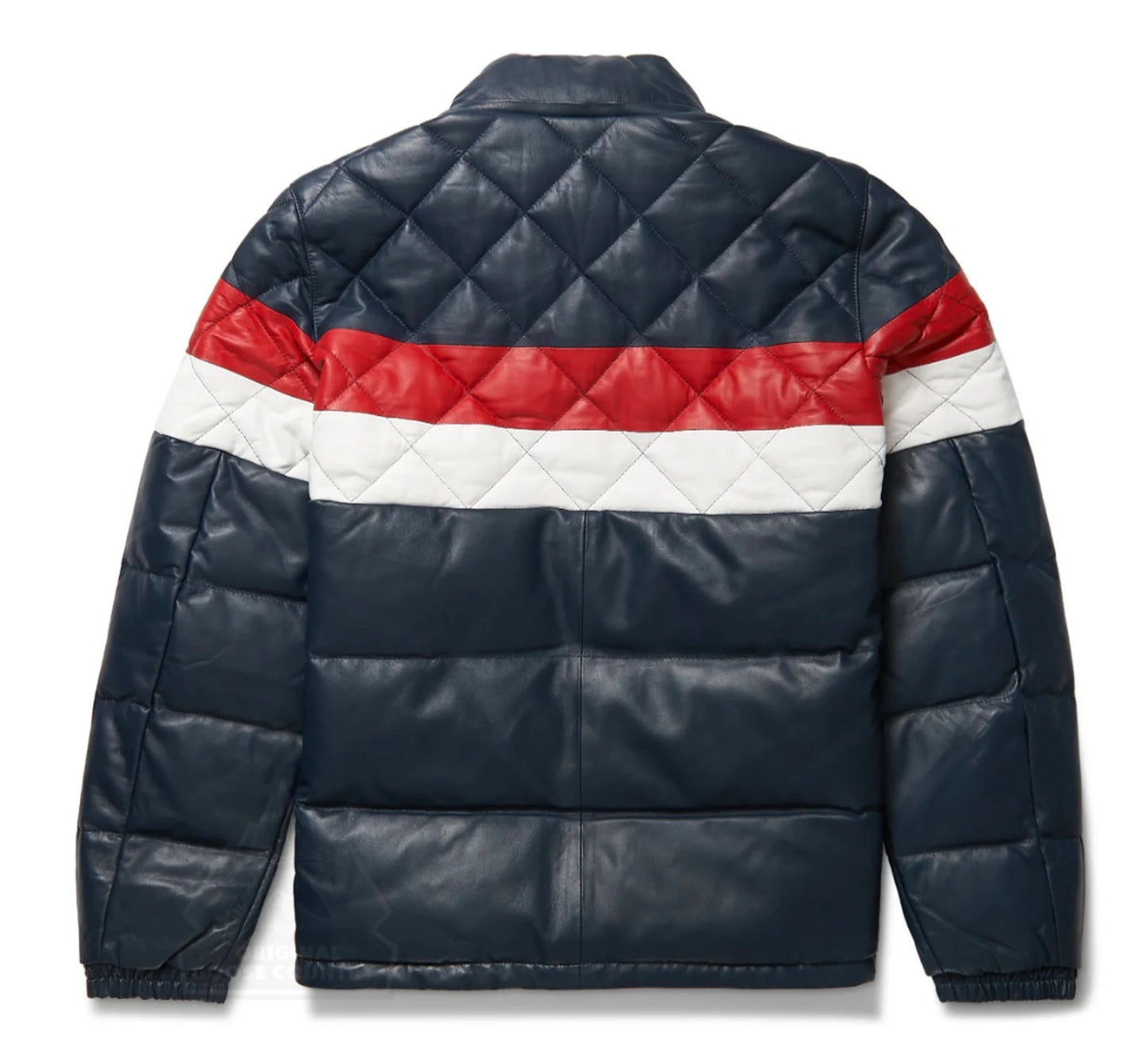 Original Goose Country Men's Goose Down Leather Jacket