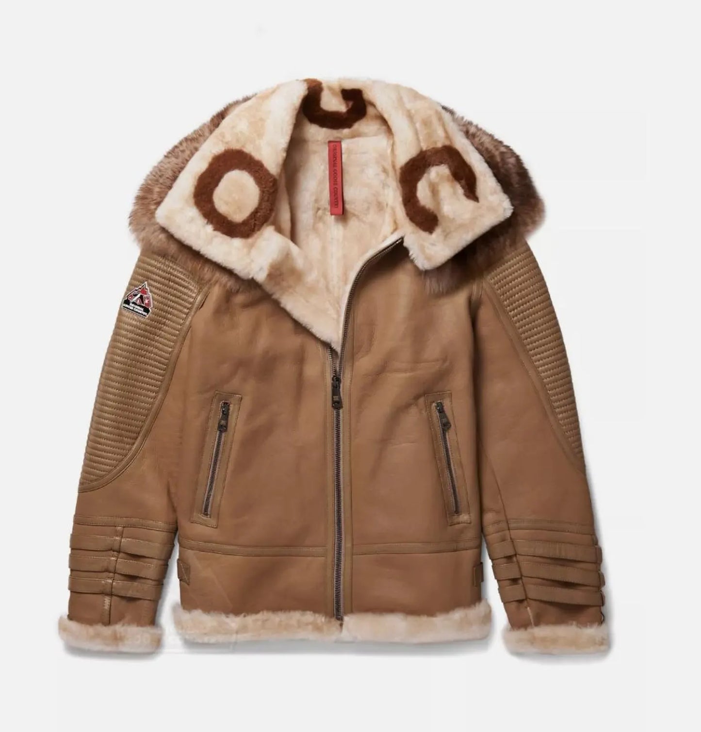 Original Goose Country Men's Sheepskin Shearling Jacket
