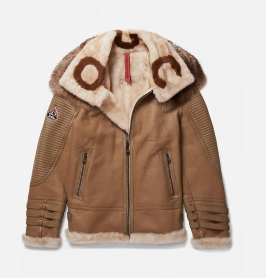 Original Goose Country Men's Sheepskin Shearling Jacket