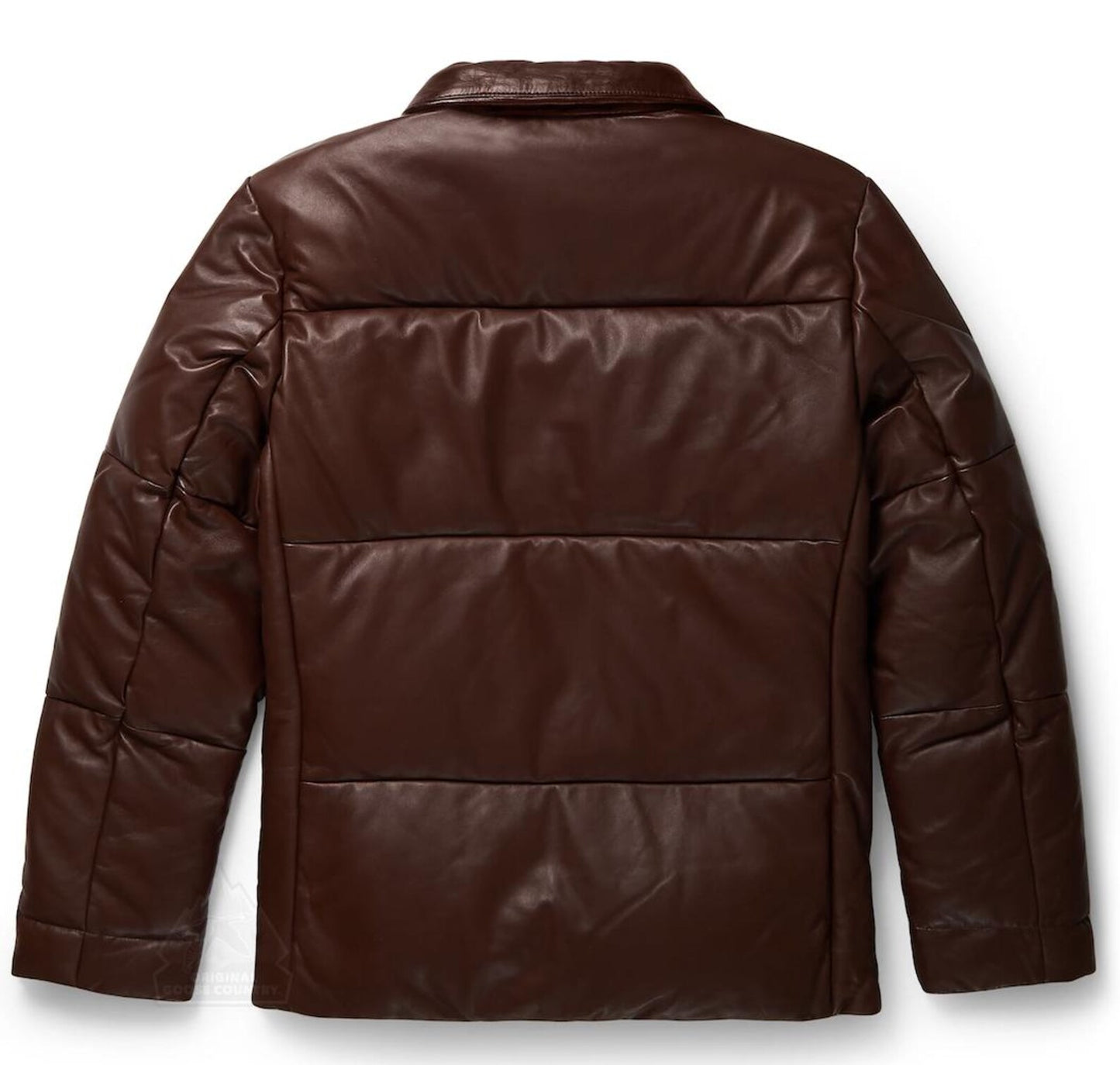 Original Goose Country Men's Goose Down Leather Jacket