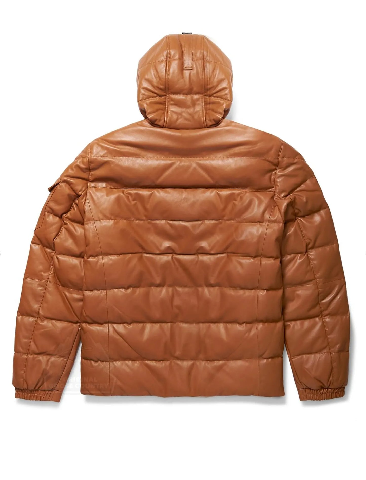 Original Goose Country Men's Goose Down Leather Jacket