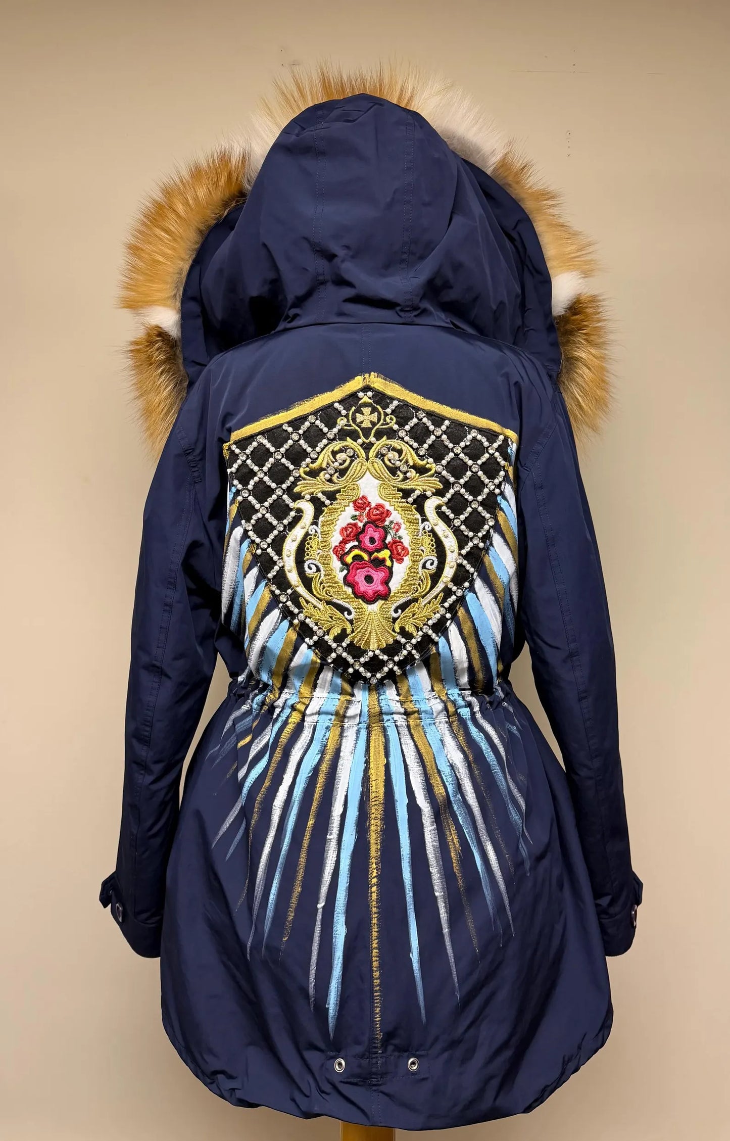 Arden - Waterproof Parka With Fox Trims