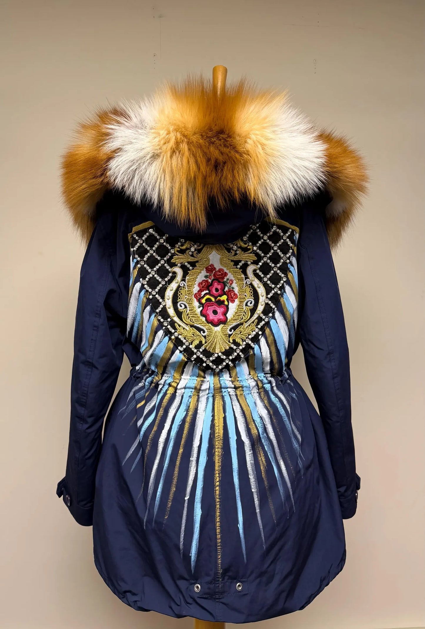 Arden - Waterproof Parka With Fox Trims