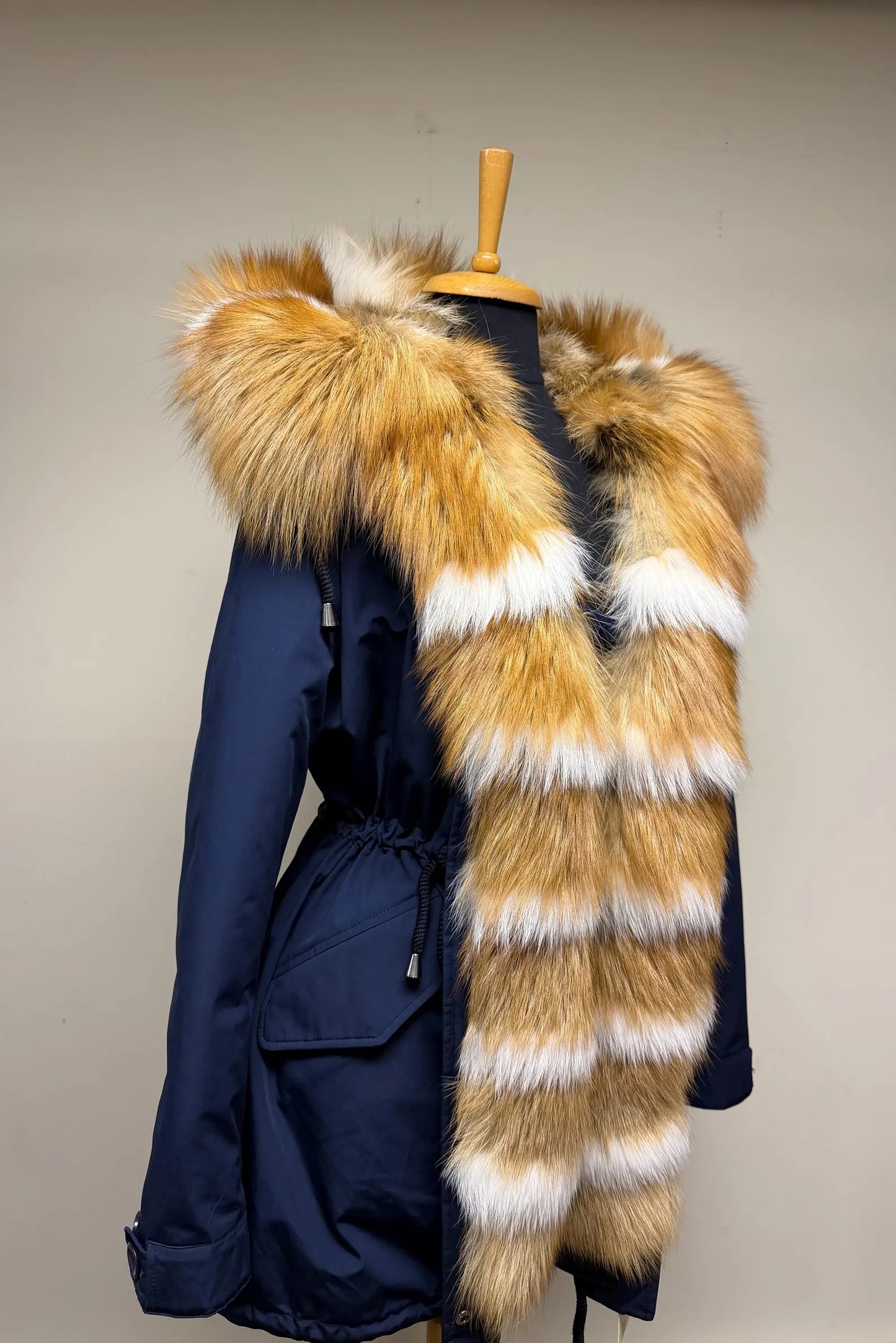 Arden - Waterproof Parka With Fox Trims