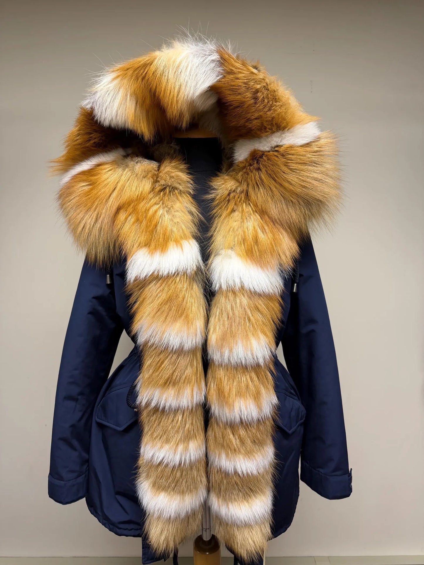Arden - Waterproof Parka With Fox Trims