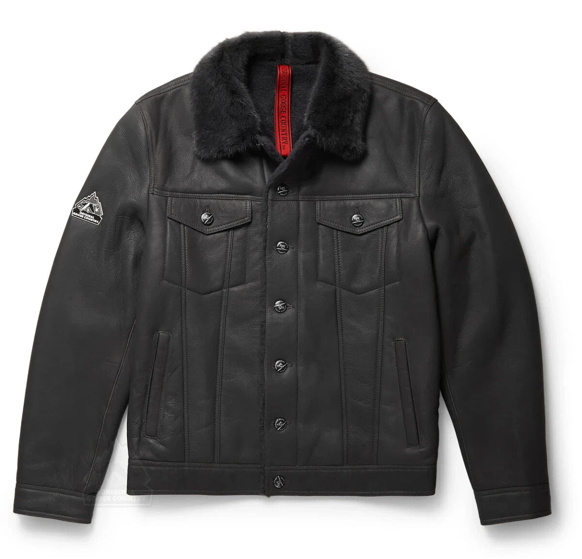 Original Goose Country Men's Sheepskin Shearling Jacket