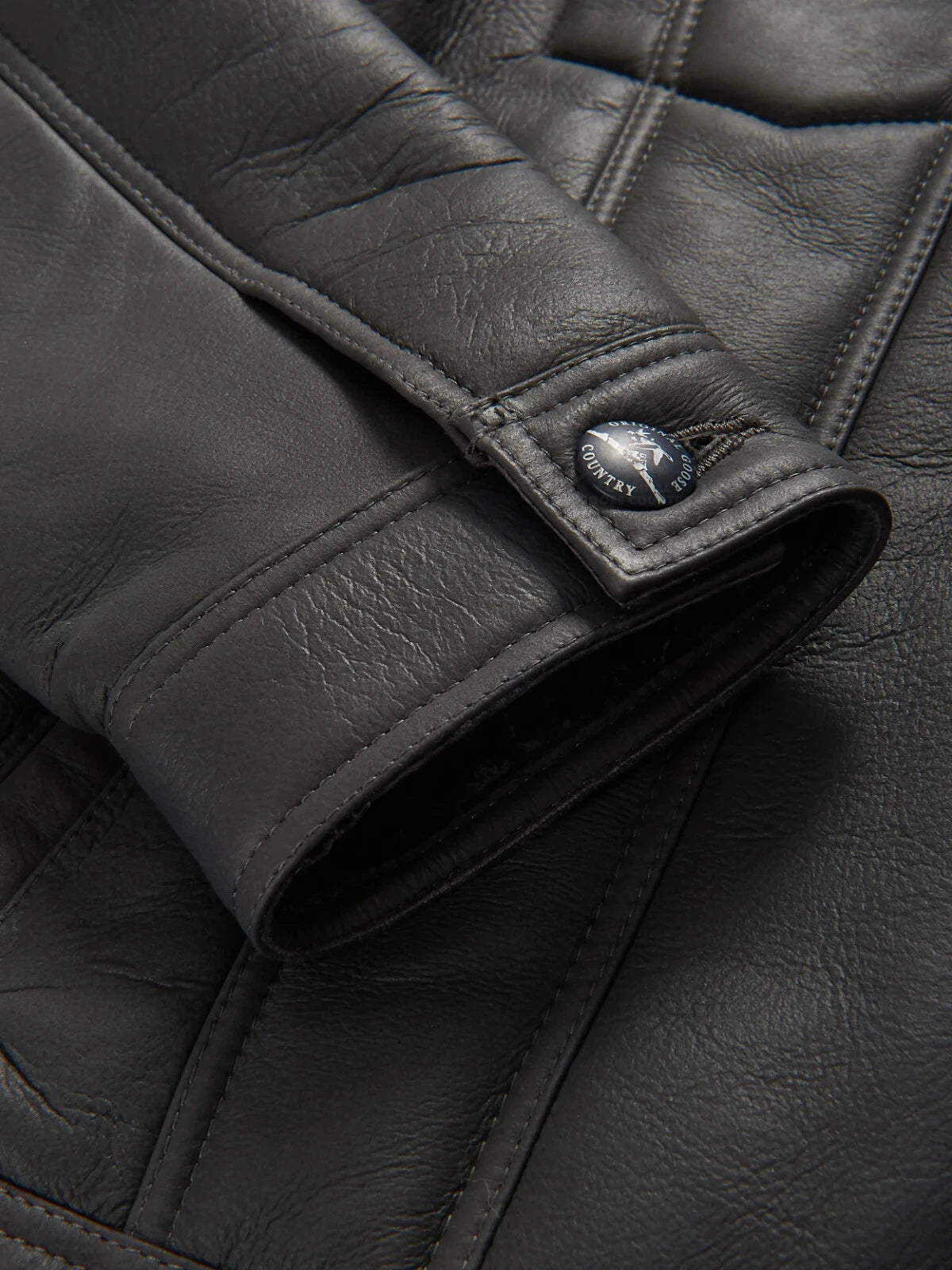 Original Goose Country Men's Sheepskin Shearling Jacket
