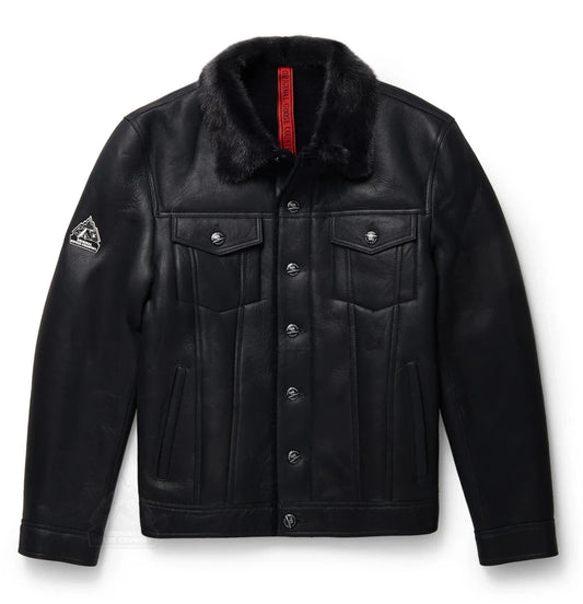 Original Goose Country Men's Sheepskin Shearling Jacket