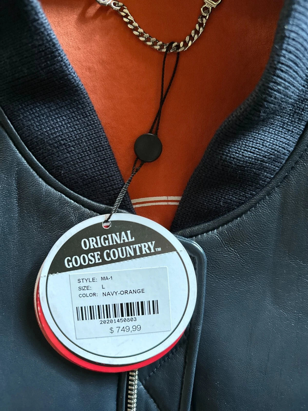 Original Goose Country Men's Leather Jacket