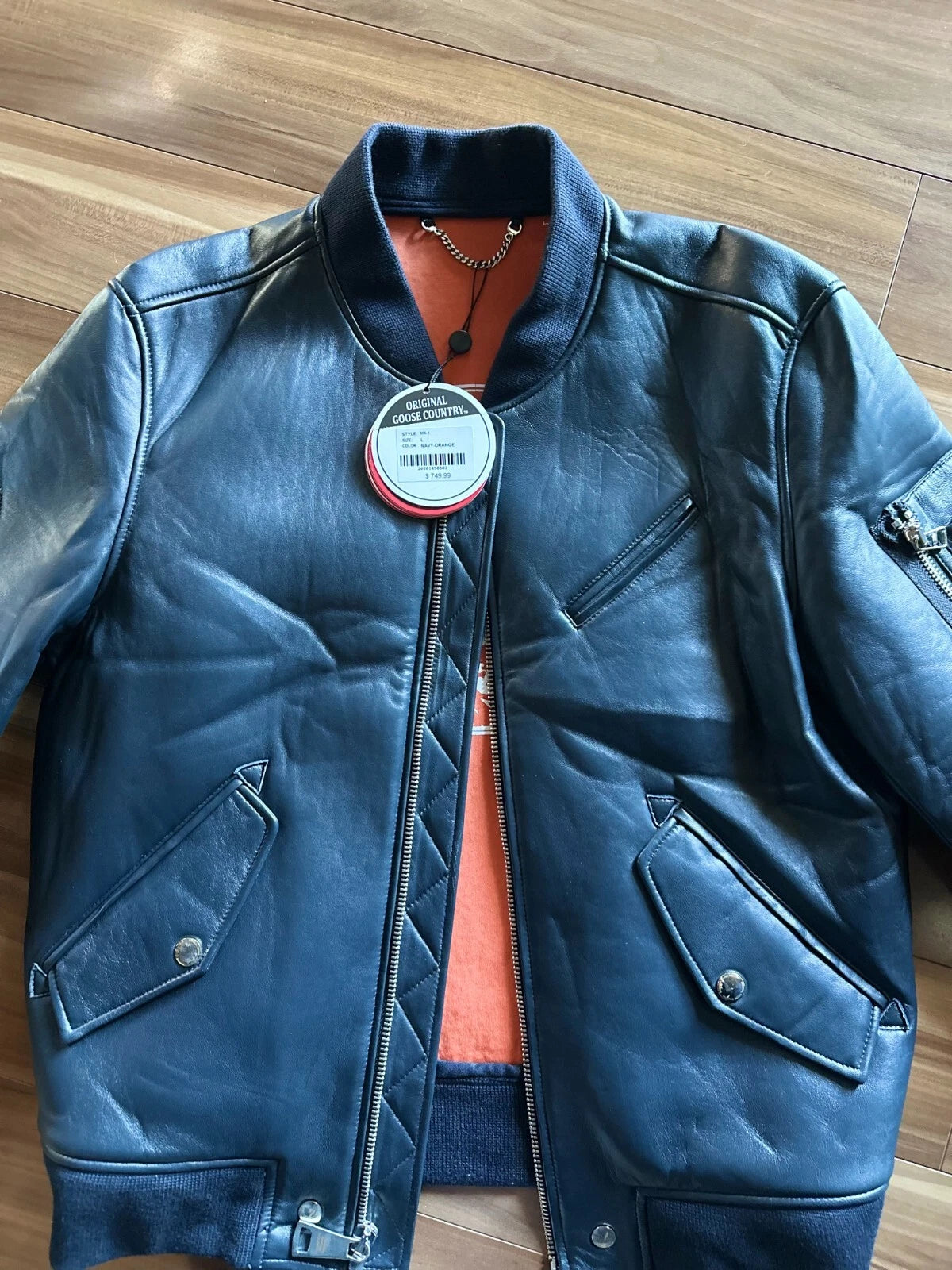 Original Goose Country Men's Leather Jacket