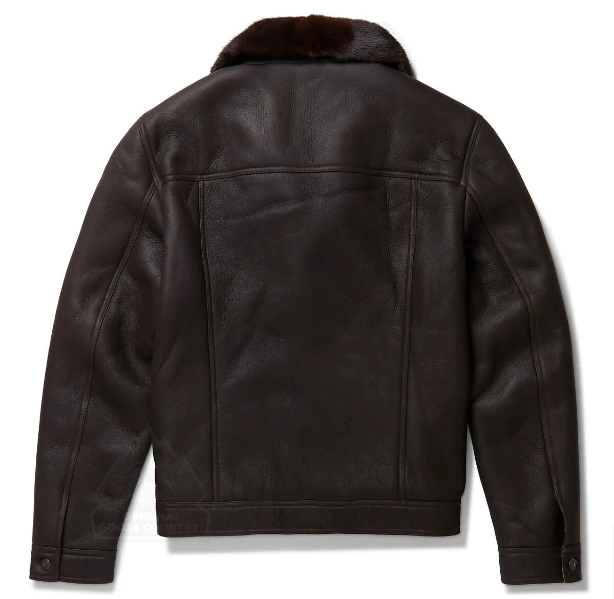 Original Goose Country Men's Sheepskin Shearling Jacket